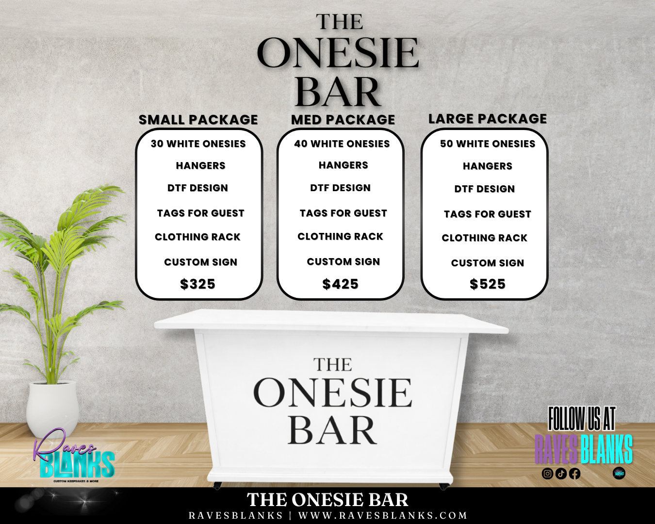 The Onesie Bar