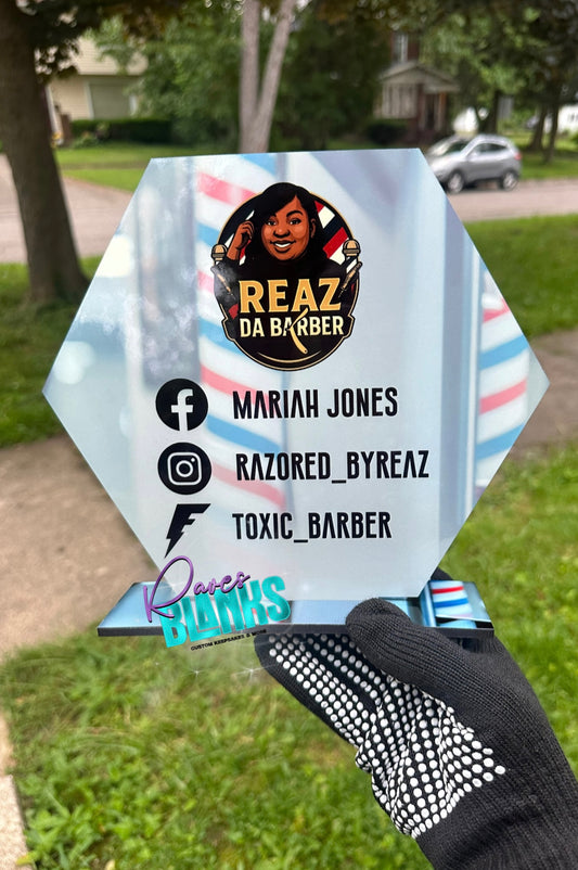 Social Media Plaque