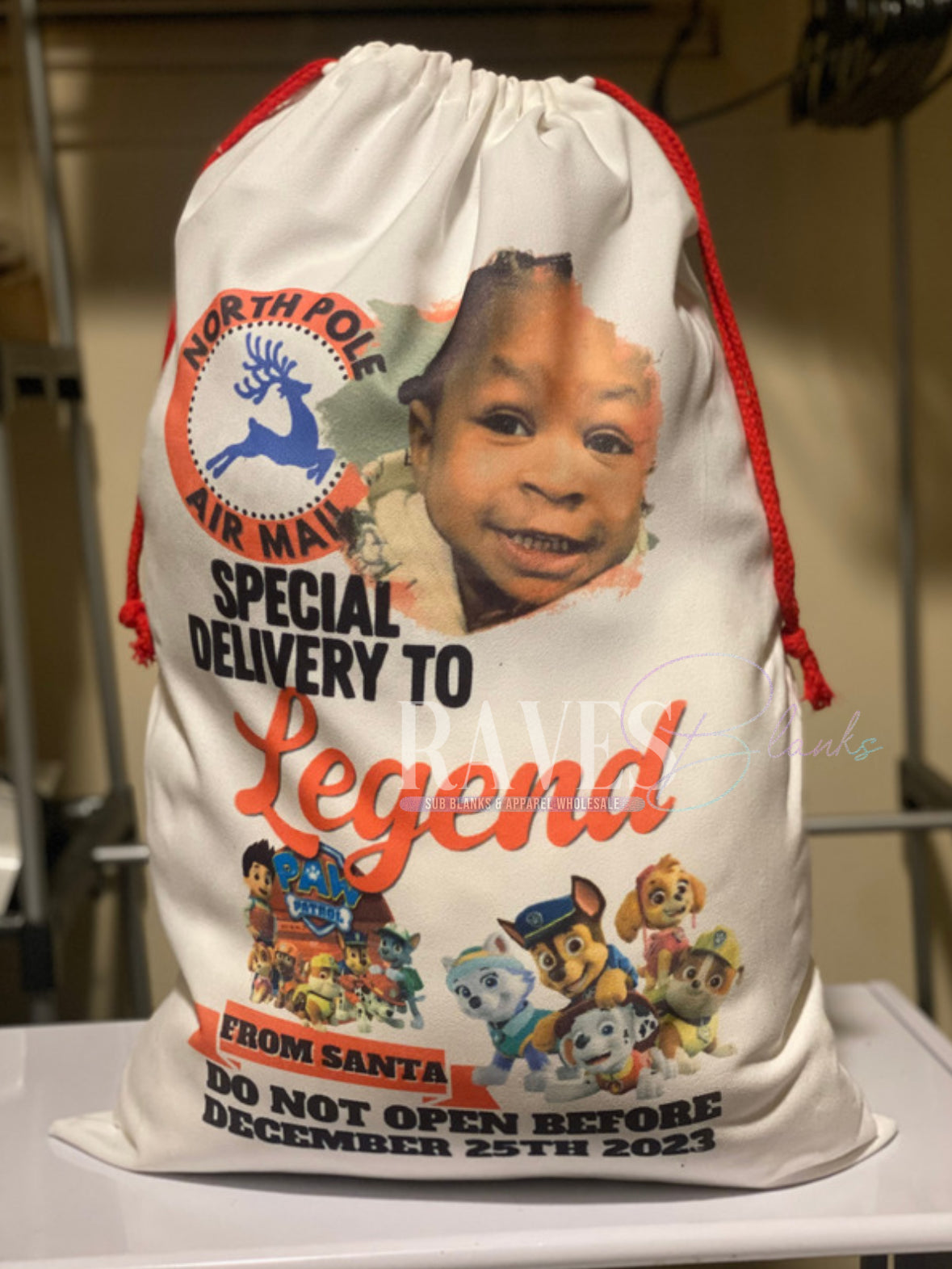 Custom Santa Sack