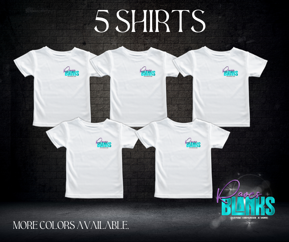 5 Custom Shirts